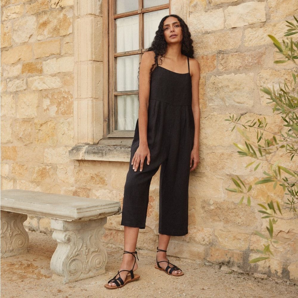 first rite//linen jumpsuit